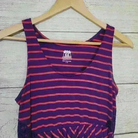 Route 66 Hi Lo Dress, Size L - Picture 5 of 5